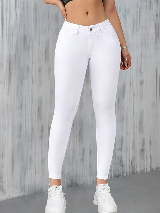 Women's High-Waisted Skinny Jeans