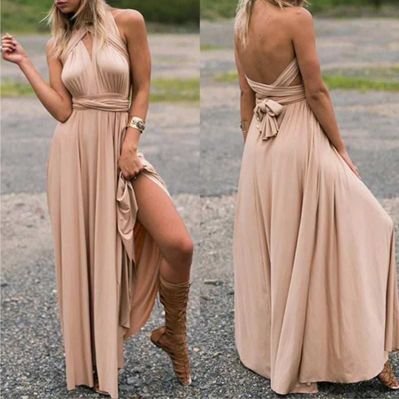 Sexy Women Multiway Long Dress