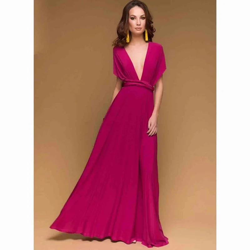 Sexy Women Multiway Long Dress