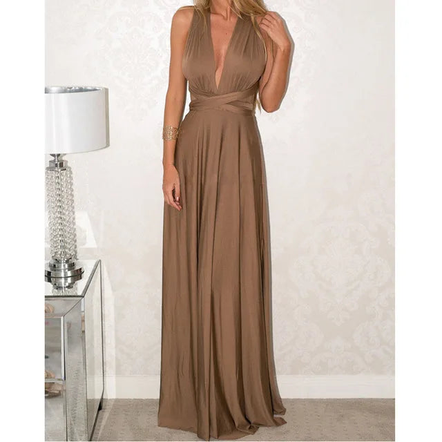 Sexy Women Multiway Long Dress