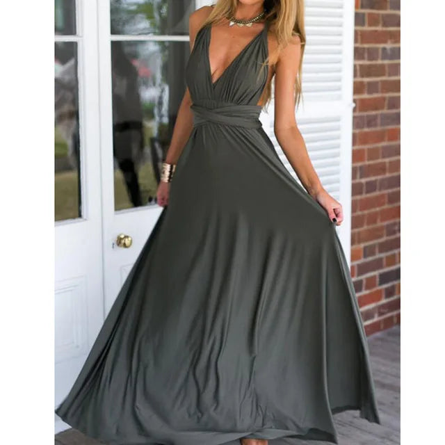 Sexy Women Multiway Long Dress