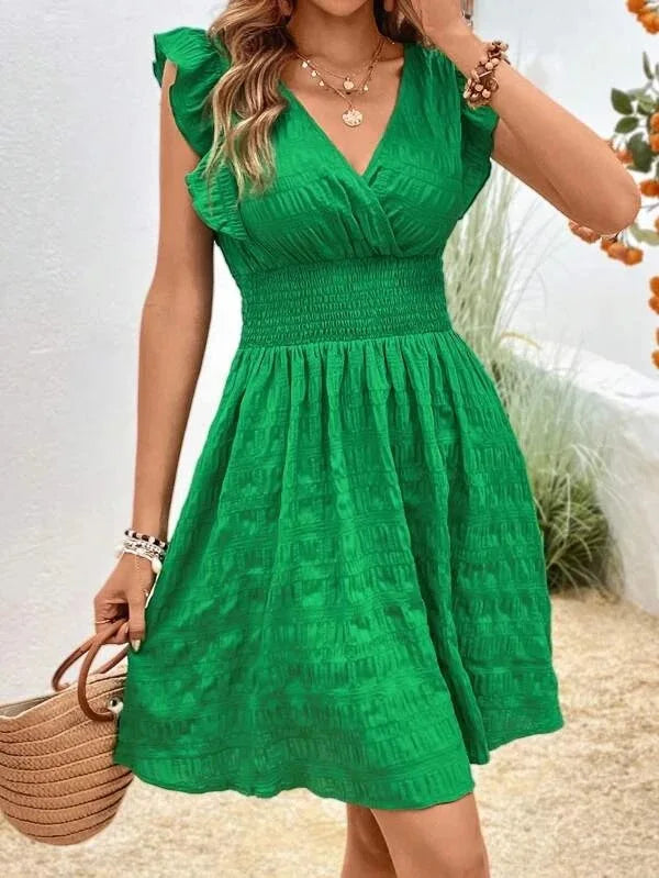 Elegant Short Dress For Women Summer