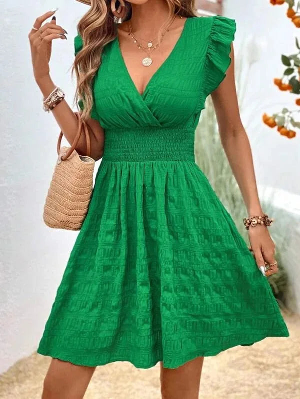 Elegant Short Dress For Women Summer