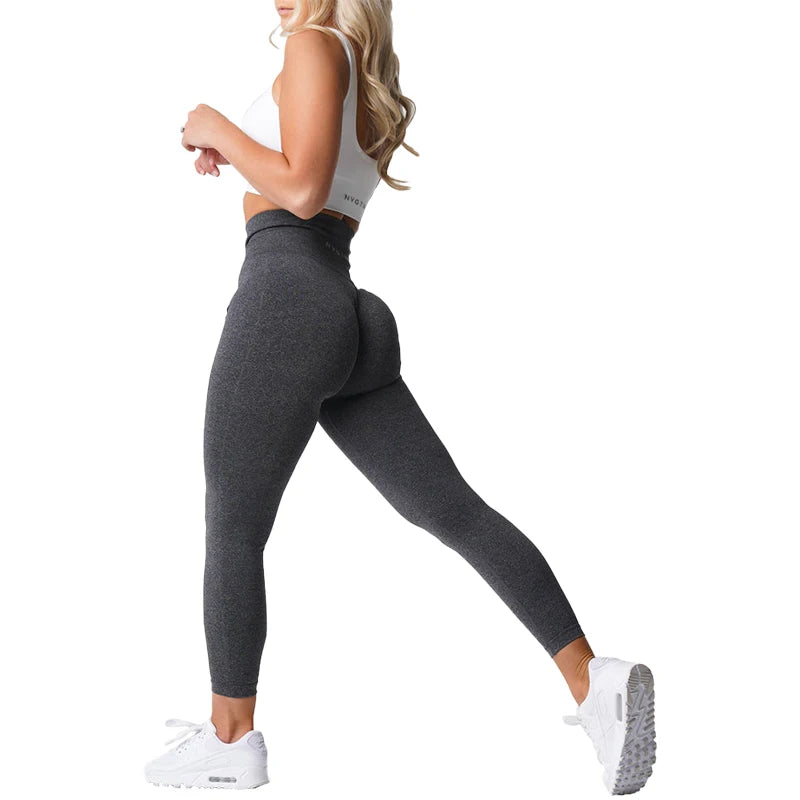 Seamless Leggings Spandex Shorts Woman Fitness