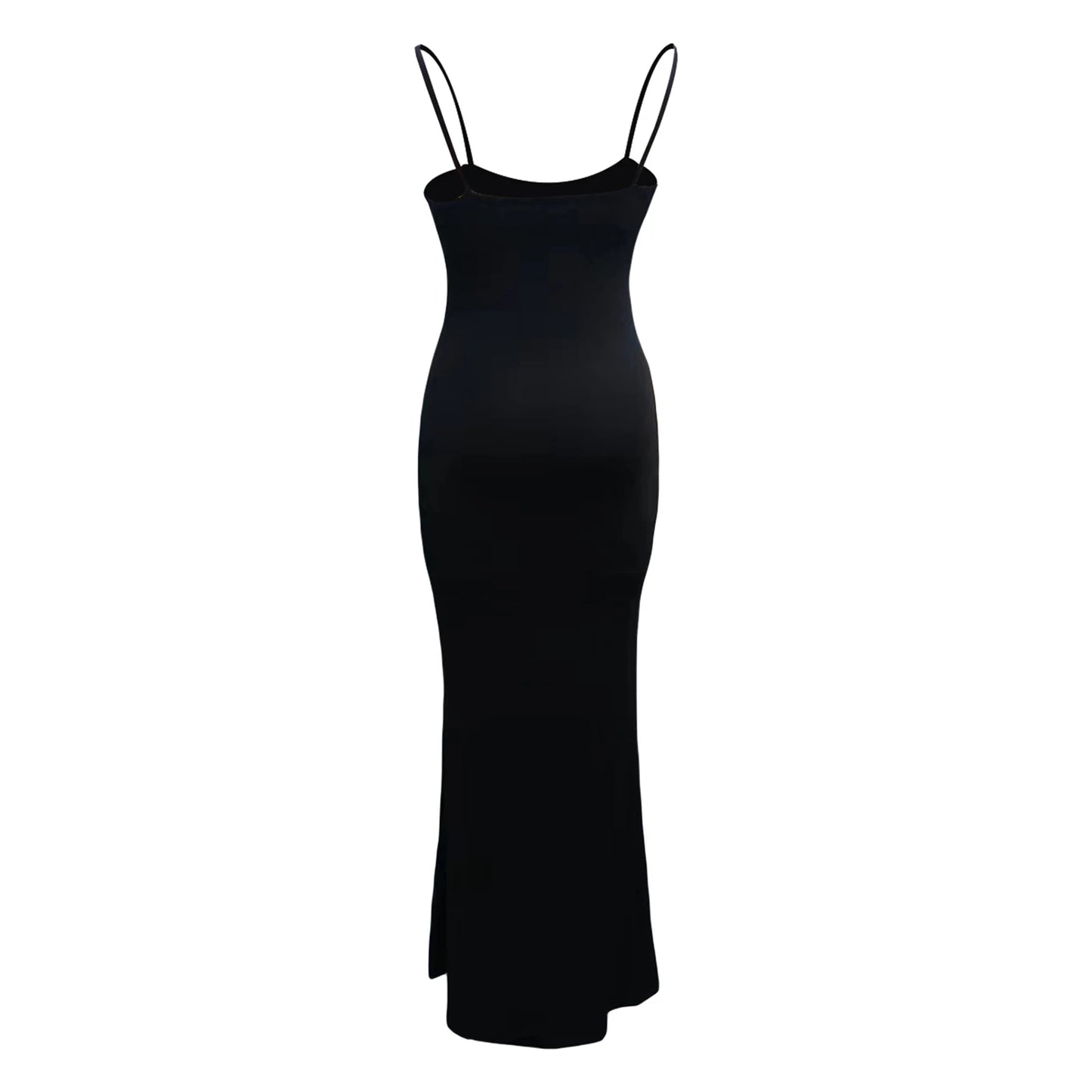 Women Sleeveless Long Bodycon Fish Tail Dress