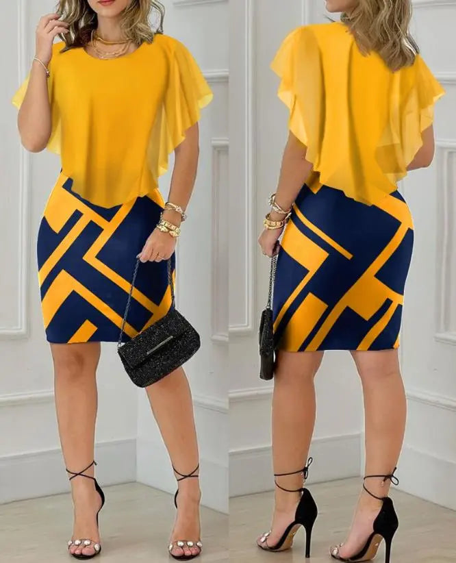 Short Sleeve Elegant Dresses for Women