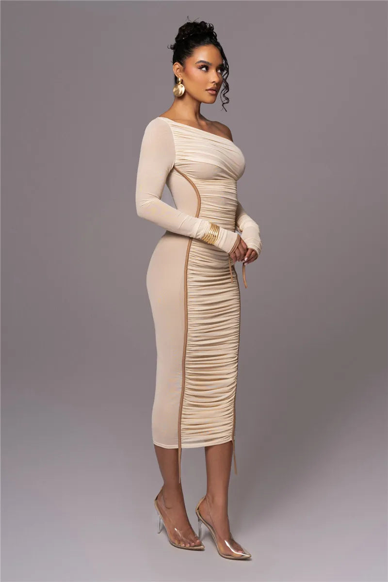 Long Sleeve Midi Dress