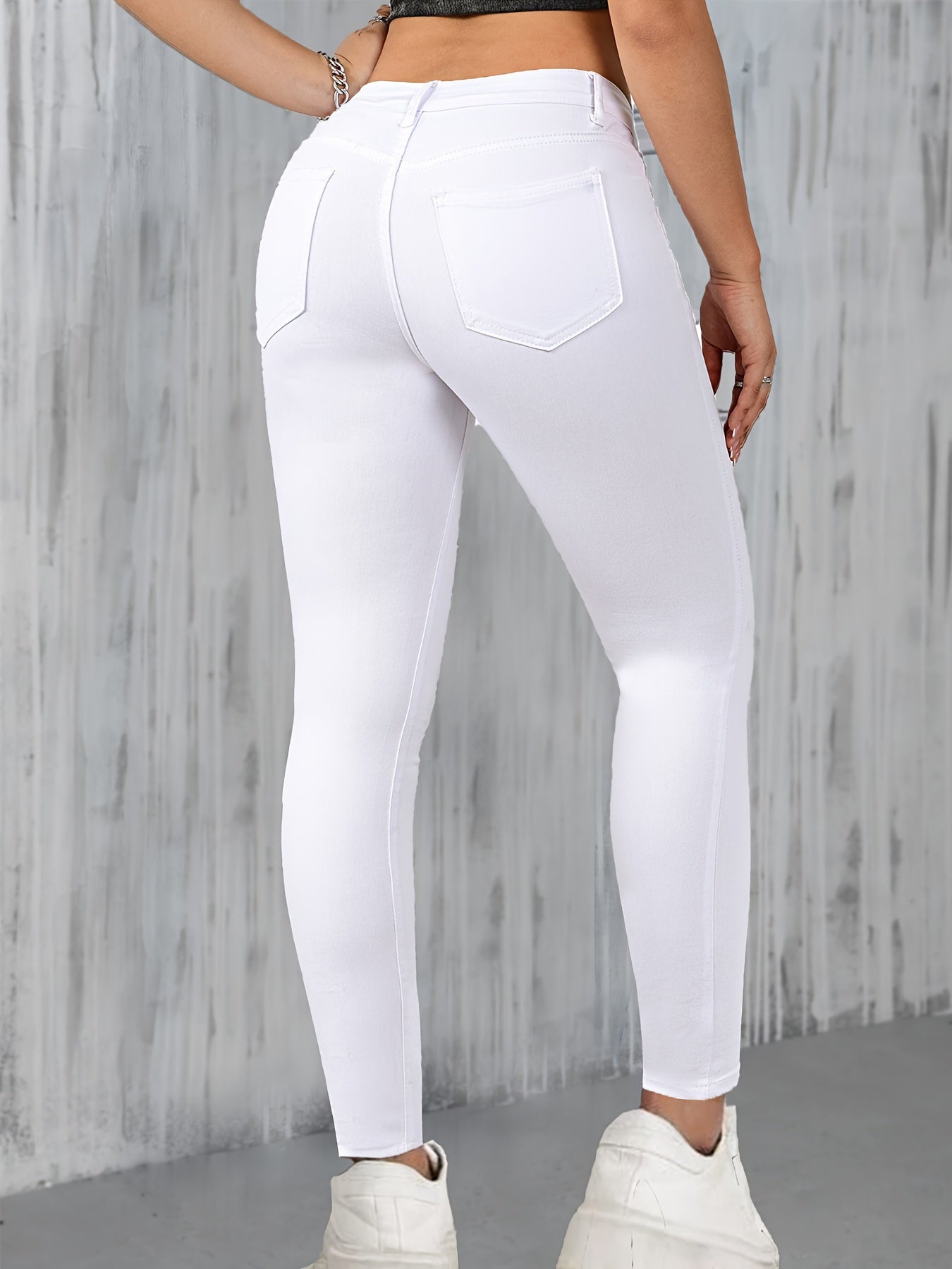 Women's High-Waisted Skinny Jeans